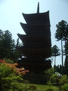 120805妙宣寺五重塔@エコカフェ(佐渡島).JPG