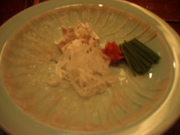 130125ふぐ刺し@エコカフェ.JPG